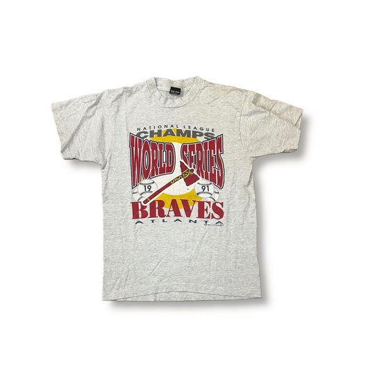 1991 Atlanta Braves Baseball Graphic Tee